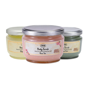 【自营】Sabon以色列海盐身体磨砂膏320g去角质死海盐