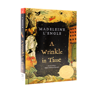 预售 时间的折皱英文原版小说 A Wrinkle In Time 梅格时空大冒险 时间的皱纹 安徒生文学奖纽伯瑞金奖 儿童科幻小说蓝思指数740L