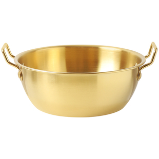 川岛屋韩式泡面碗304不锈钢冷面螺蛳粉汤面碗拉面碗拌饭碗分食碗