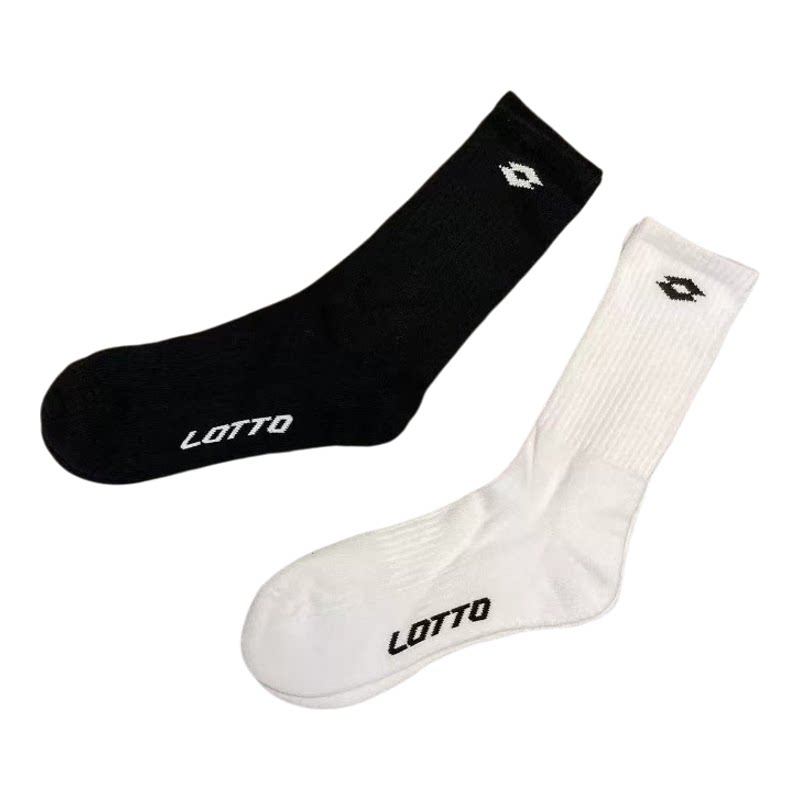 库存散装 LOTTO 乐途 男运动袜