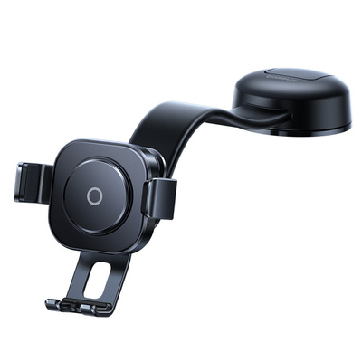 倍思车载手机支架2025新款汽车导航专用特斯拉手机架固定吸盘支撑