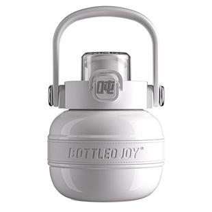 bottledjoy吨吨保温杯女生大容量吸管不锈钢杯子吨吨桶保温壶