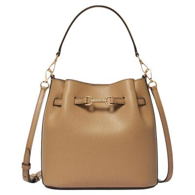 MICHAEL KORS MK Carson 女士小号马衔扣斜挎水桶包