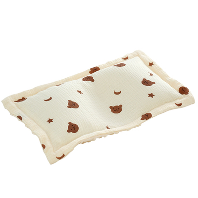 婴儿枕套纯棉a类小米枕芯套子新生儿小尺寸枕头套定型枕宝宝专用