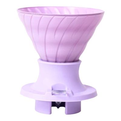 Hario多巴胺彩色V60玻璃聪明杯