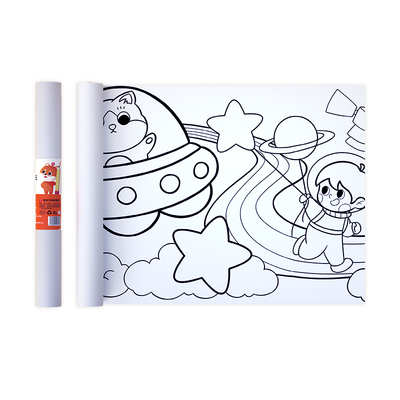 时光学儿童涂鸦绘画长卷