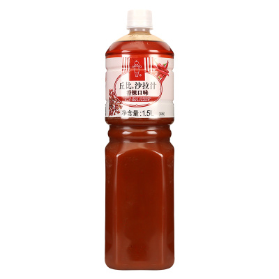丘比沙拉汁香辣味1.5L*6瓶拌菜汁