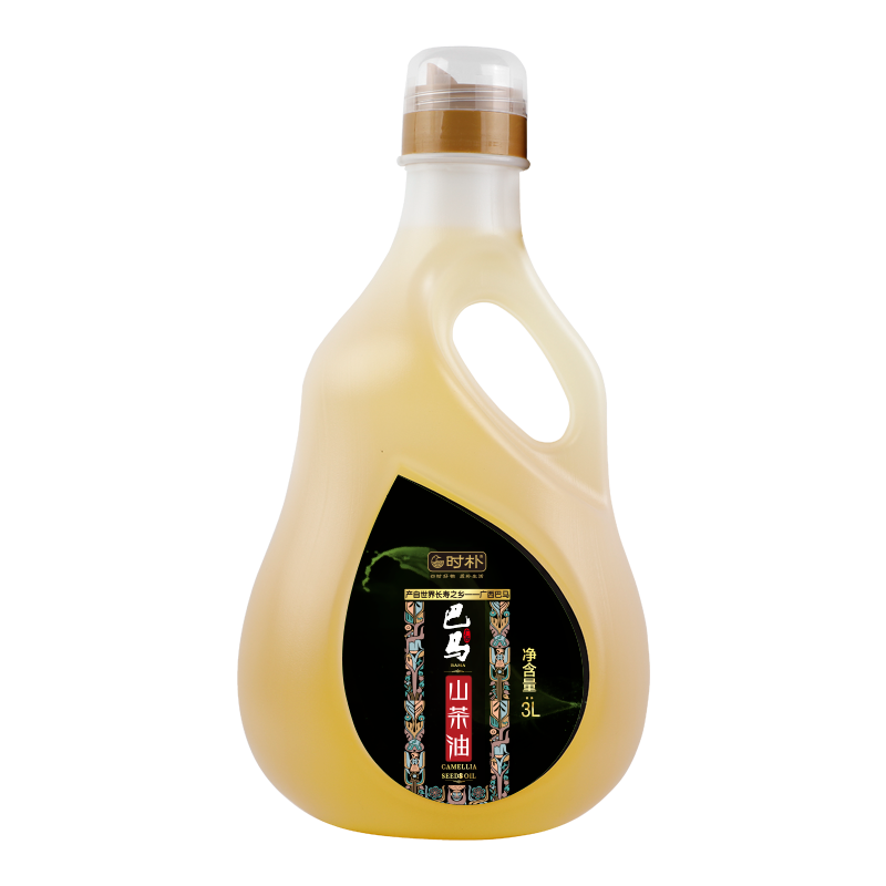 时朴广西巴马山茶油3L压榨食用油