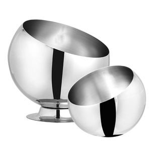 不锈钢桌面垃圾桶办公茶几果皮罐置物盒小号创意收纳桶迷你烟灰缸