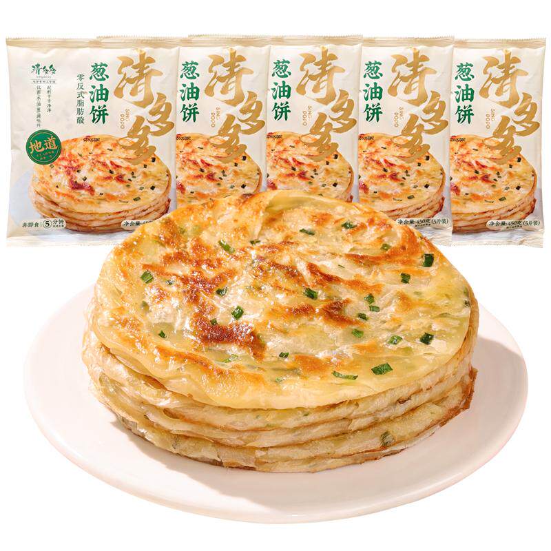 葱油饼5袋配料表干净5分钟早餐