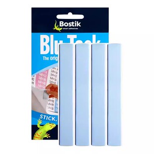 bostik蓝丁胶无痕胶airpods耳机清理定肉球bluetack双面胶强力墙面固定照片墙蓝胶相框粘墙专用胶贴蓝钉泥胶