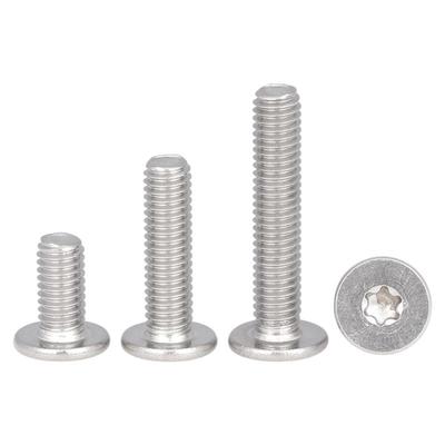 304不锈钢薄头大平头梅花螺丝扁平低头CM梅花螺丝钉M2M3M4M5M6M8