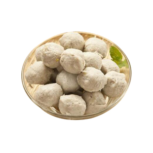 台湾原味新竹贡丸 Q彈贡丸純手工 新鲜肉汁弹牙爽口 500g/包