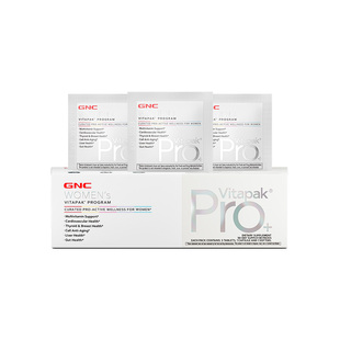 GNC健安喜女士营养包pro进阶款复合维生素矿物质97鱼油姜黄素