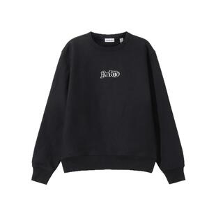 BURBERRY博柏利 男士复古感植绒徽标宽松版加绒圆领卫衣 8097822