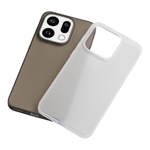 [行李箱]适用findX9手机外壳酷安酷品定制OPPO全包半透明Pro超薄不易发黄pp保护套瓦楞手感磨砂抗指纹简约