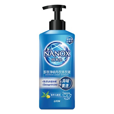 狮王纳米乐多效净味内衣裤洗衣液