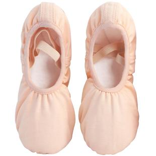 儿童舞蹈鞋加绒加厚练功鞋女童芭蕾舞冬季保暖软底跳舞鞋中国舞