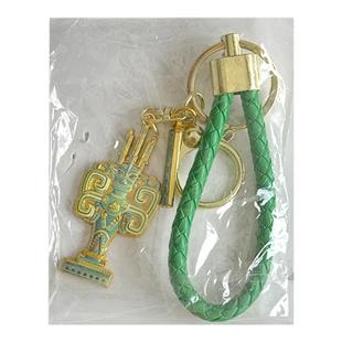 成都三星堆文创钥匙扣创意金属礼品旅游纪念品背包书包装饰挂件