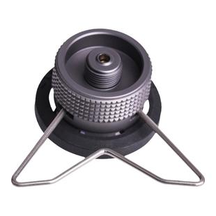 柯曼户外气罐转接头高山气转换头卡式磁炉长气罐支架科曼固定气瓶