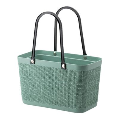 仿藤编购物篮露营野餐手提篮