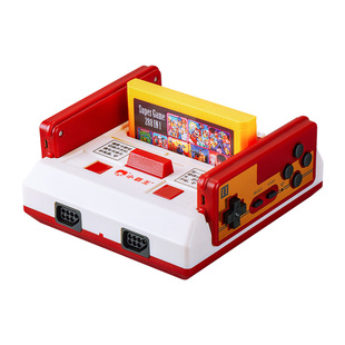 小霸王D99家用红白机游戏机连电视FC电视高清4K任天堂插卡连电视怀旧款复古经典老式超级魂斗罗黄卡坦克