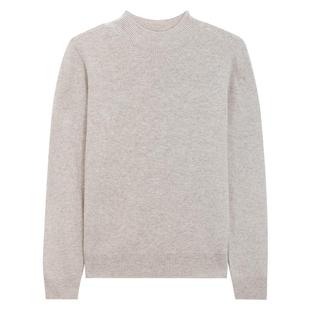 MindBridge【山羊绒】女士圆领毛衣针织羊毛绒衫25年冬季白色新款