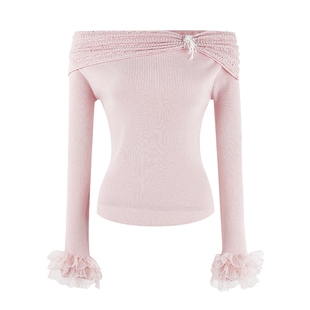 张予曦同款MISSCOCOON可可尼打底衫女26春新款羊毛针织衫新年毛衣