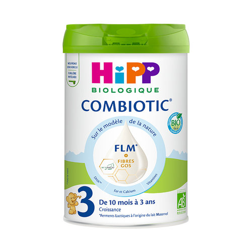 德国HiPP喜宝欧盟3重有机益生菌初乳灵感配方奶粉白金版3段800g
