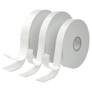 泡沫双面胶高粘度手工用固定墙面镜子挂画贴墙纸照片塑料汽车广告牌自粘胶不留痕加厚白色强力两面胶海绵胶带