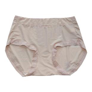 樱子内裤女8060中高腰性感蕾丝三角裤透气女生三角内裤抗菌内档