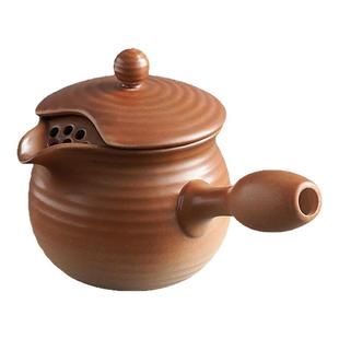 围炉煮茶壶带盖可明火炭烤奶罐罐壶户外茶具网红养生耐高温侧把壶