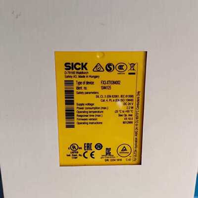 溢价-fx3-xtio84002施克/SICK安全继电