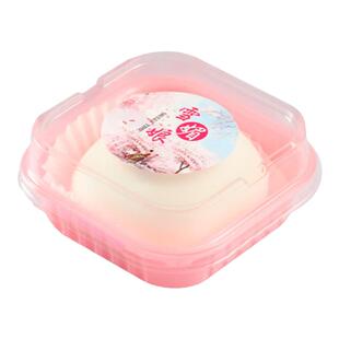 ins雪媚娘包装盒单个方形西点班戟盒子点心泡芙糯米滋班戟包装盒