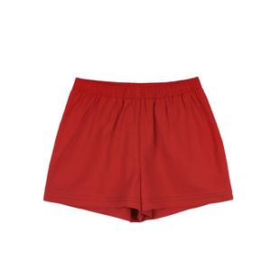 LLANO松紧腰休闲短裤日常遛弯家居裤复古法式百搭裤子宽松女夏季