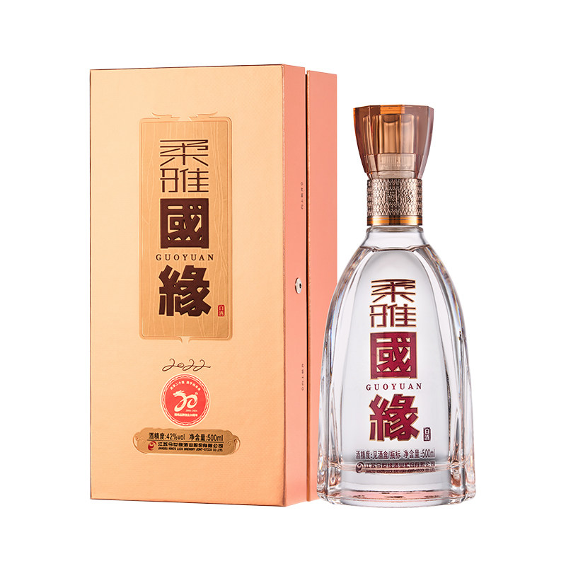 今世缘柔雅国缘42度500ml*1瓶