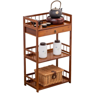 茶叶柜置物架非实木茶具架客厅茶室多层茶杯茶叶收纳架展示储物柜
