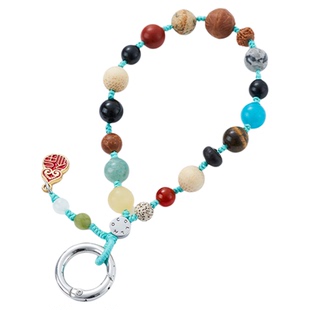 【Apple线下门店有售】MOCOLL摩可福运彩珠手机挂链挂绳手机绳携带神器高端时尚防盗防丢链女钥匙挂坠串珠