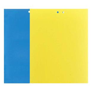 双面强力粘虫板黄板大棚菜园专用诱虫板小飞虫家用白飞虱蓟马蓝板