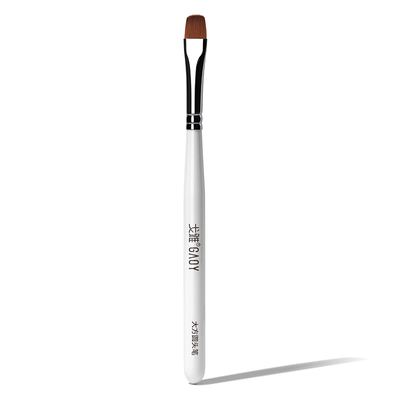 gaoy戈雅美甲笔刷套装全套拉线圆头光疗彩绘笔练习画指甲油胶工具