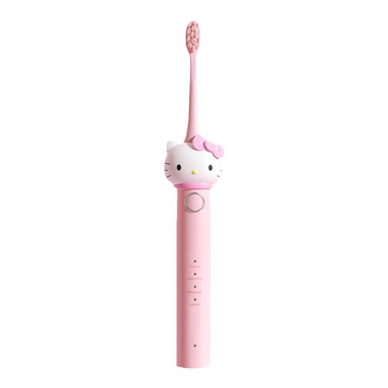 HelloKitty联名电动牙刷成人自动声波振动充电儿童软毛女6一12岁