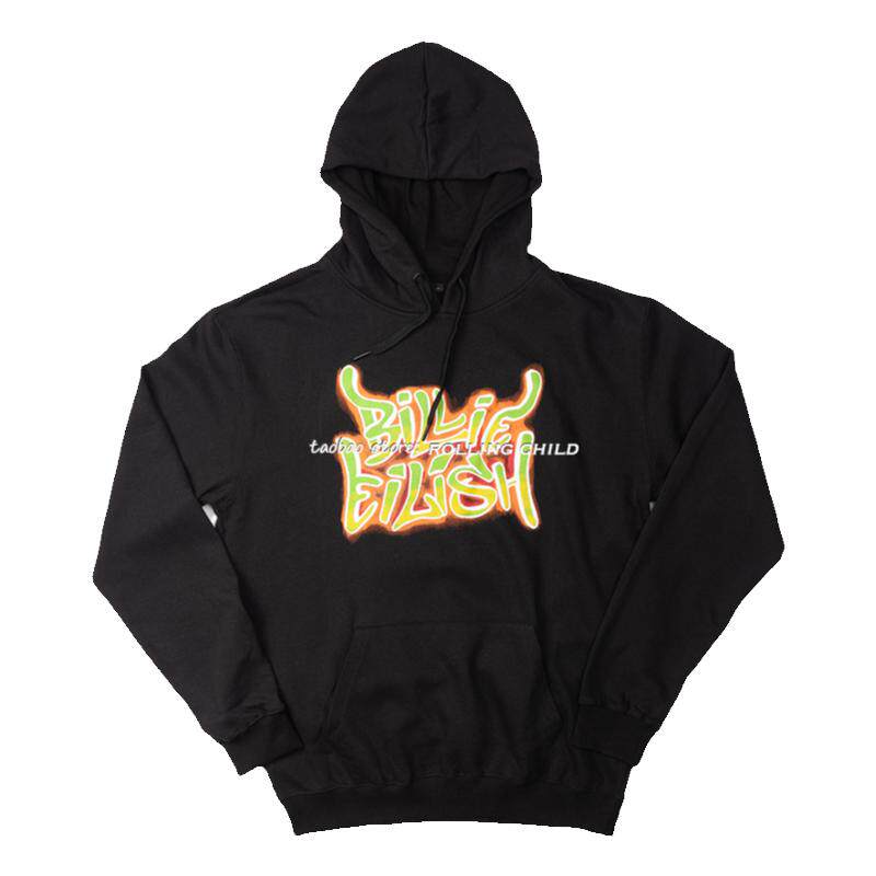 正版BillieEilish连帽卫衣现行版