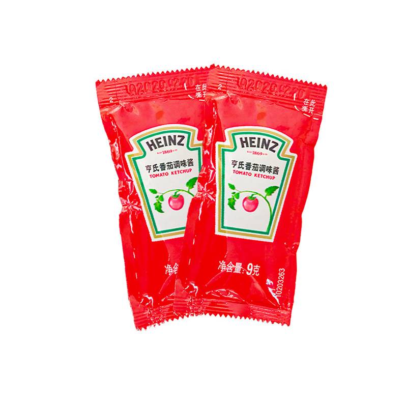 亨氏番茄酱商用小包装家用番茄沙司薯条汉堡kfc0脂无添加剂调味料