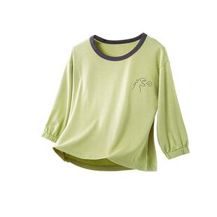 男童t恤长袖2026新款薄款儿童打底衫宝宝上衣夏季内搭秋衣莫代尔