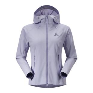 KAILAS凯乐石M8连帽软壳衣外套防风防泼耐磨夹克户外登山徒步女