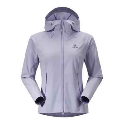 KAILAS凯乐石M8连帽软壳衣外套防风防泼耐磨夹克户外登山徒步女