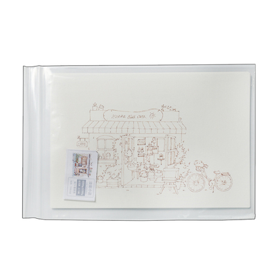 钢笔淡彩线稿纸临摹解压