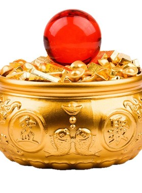 招财金元宝小金条金砖摆件