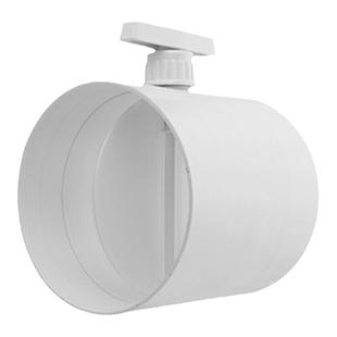 手动风阀通风蝶阀新风系统风量调节阀pvc管道风门pp塑料防腐阀门