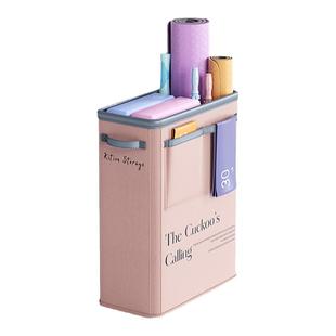 瑜伽垫收纳筐健身器材运动器械工具用品收纳箱家用置物架神器篮筒